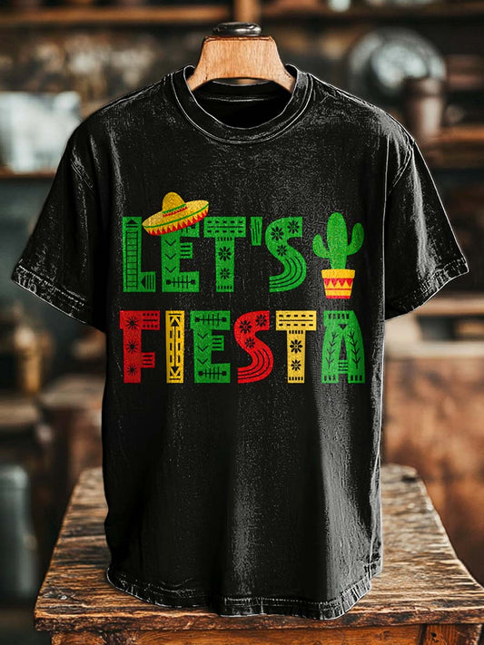 Cinco de Mayo Printed Casual Short-Sleeve T-Shirt