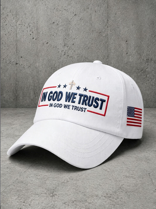Unisex Patriotic Independence Day Print Casual Hat