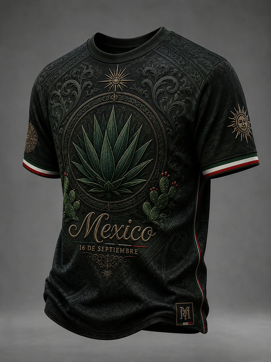 Men’s Independence Day Print Casual T-Shirt