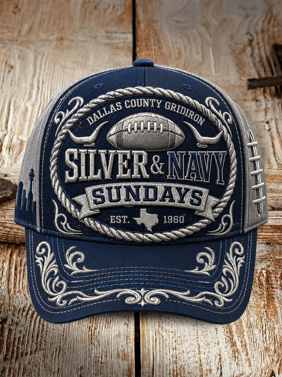 Unisex Rugby Dallas Cowboys Embroidered Casual Hat